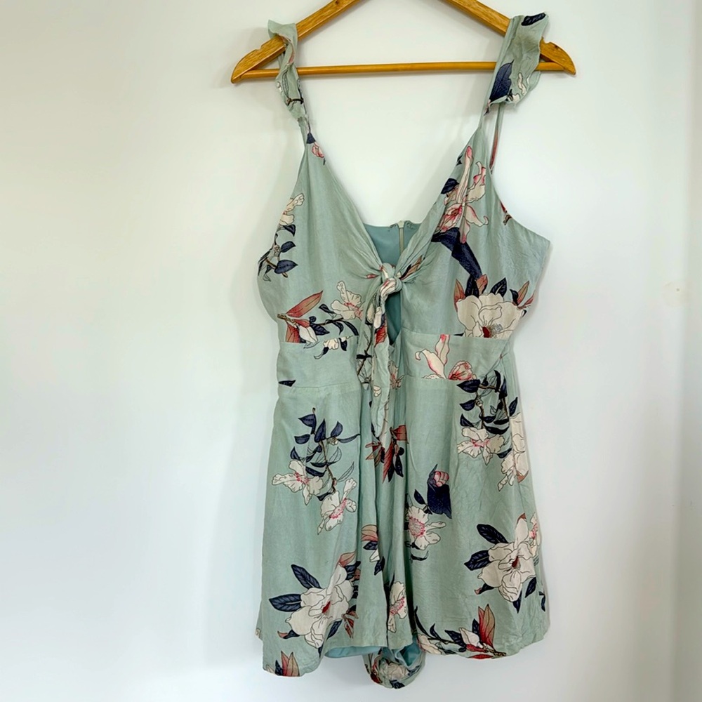 California Moon Rise Shorts Romper